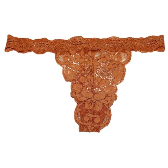 We Are HAH Free People T String Me A Thong Brown Sugar Large #61682 - Picture 1 of 3